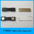 Chinese manufacturer name magnetic badge with magnetic fastener